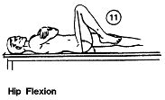 Hip, flexion 